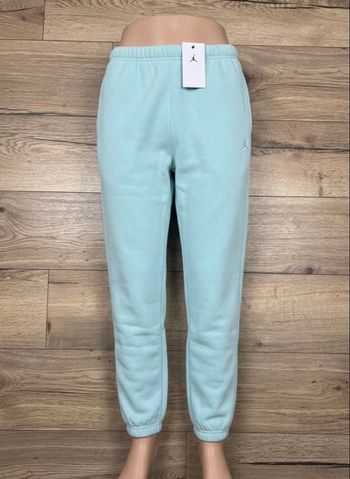 Jogging Jordan Brooklyn Fleece Turquoise Taille M Neuf 