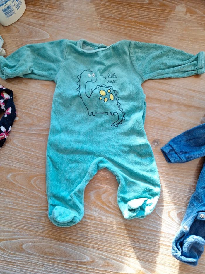 Lot 2 pyjamas velour - photo numéro 3