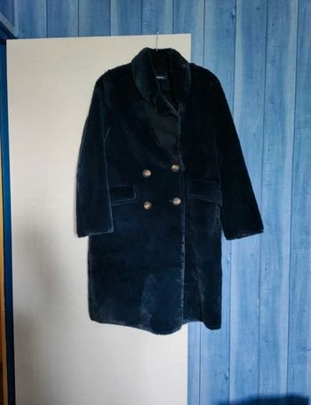 Manteau d'hiver femme en fausse fourrure