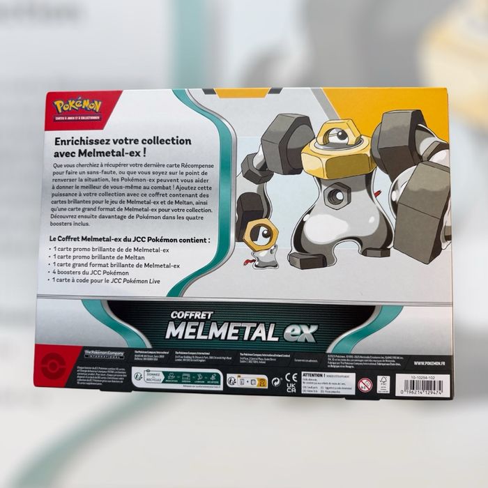 Coffret Pokémon Melmetal EX - Neuf & Scellé - photo numéro 2