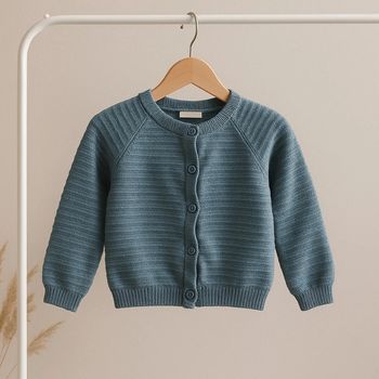 Jolie gilet bleu neuf 3 ans fille