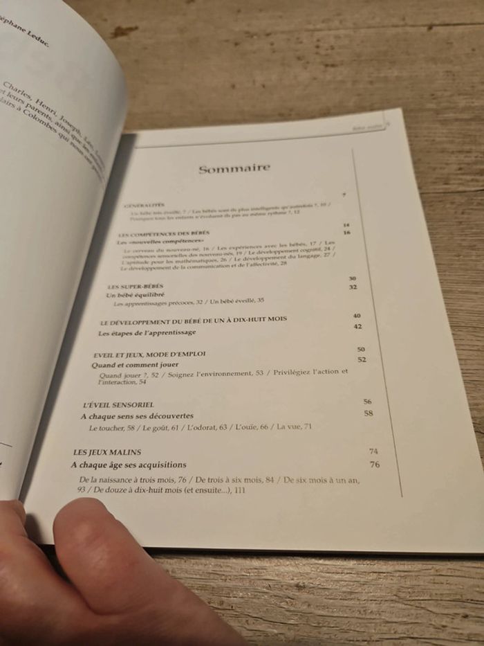 Livre puériculture Bébé malin, l éveil de l enfant, Anne Bacus - photo numéro 7