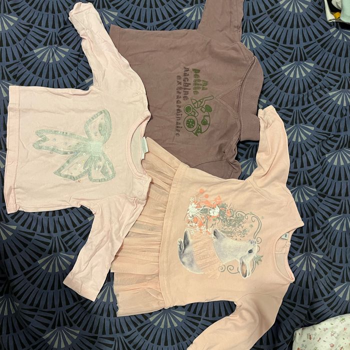 Lot de 3 hauts 6 mois