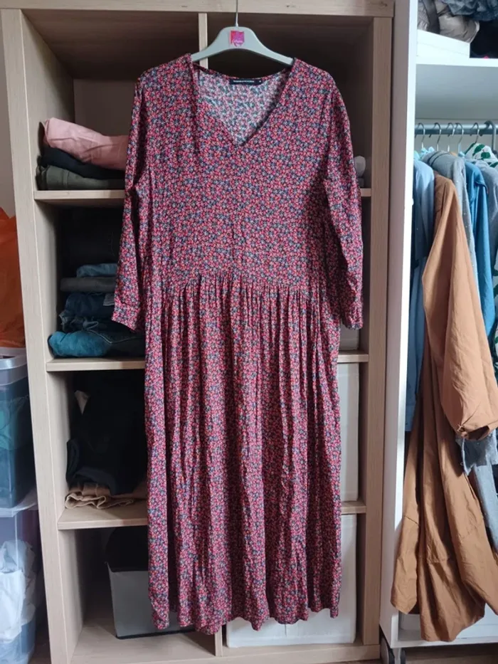 Robe fleurie de printemps Monoprix t.40