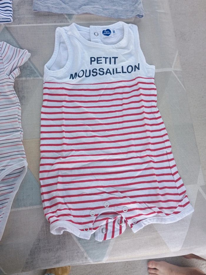 Lot de 5 vêtements garçon 9 mois - photo numéro 5