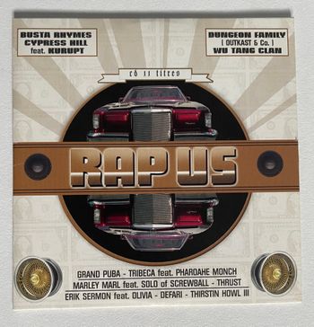 cd 11 titres RAP US BUSTA RHYMES CYPRESS HILL WU TANG