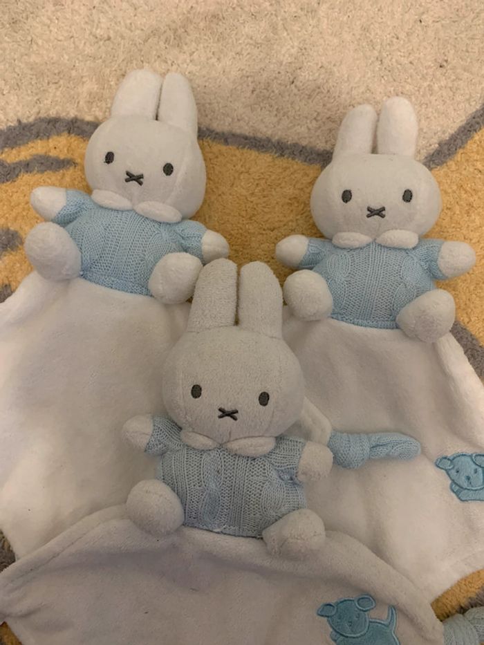 3 doudous miffy - photo numéro 2