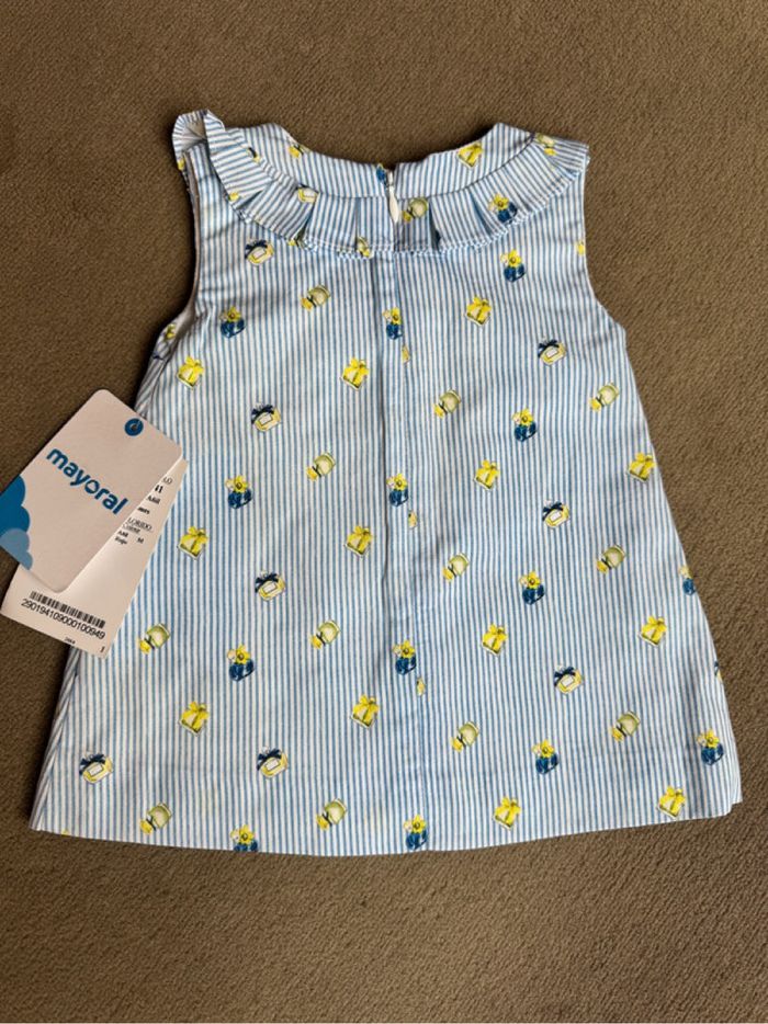 Robe rayée + boléro bleu marine Mayoral - photo numéro 6