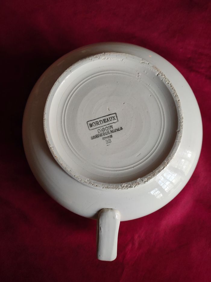 Ancien pot de chambre en faïence (n°12) - photo numéro 3