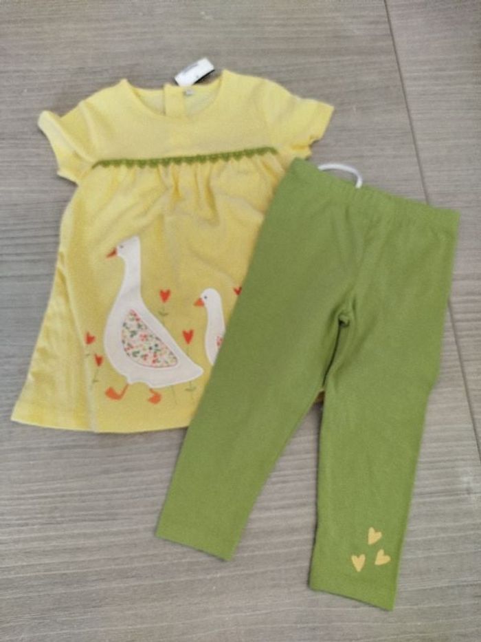 Joli ensemble été taille 18mois
