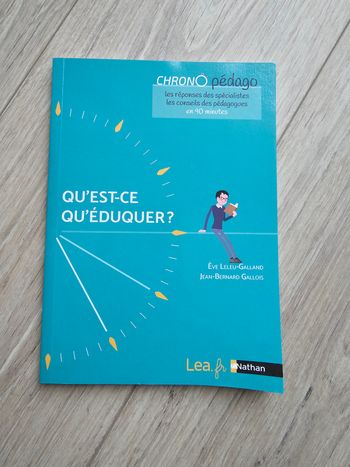 CHRONOpéda – Qu’est-ce qu’éduquer ? – Nathan / Lea.fr