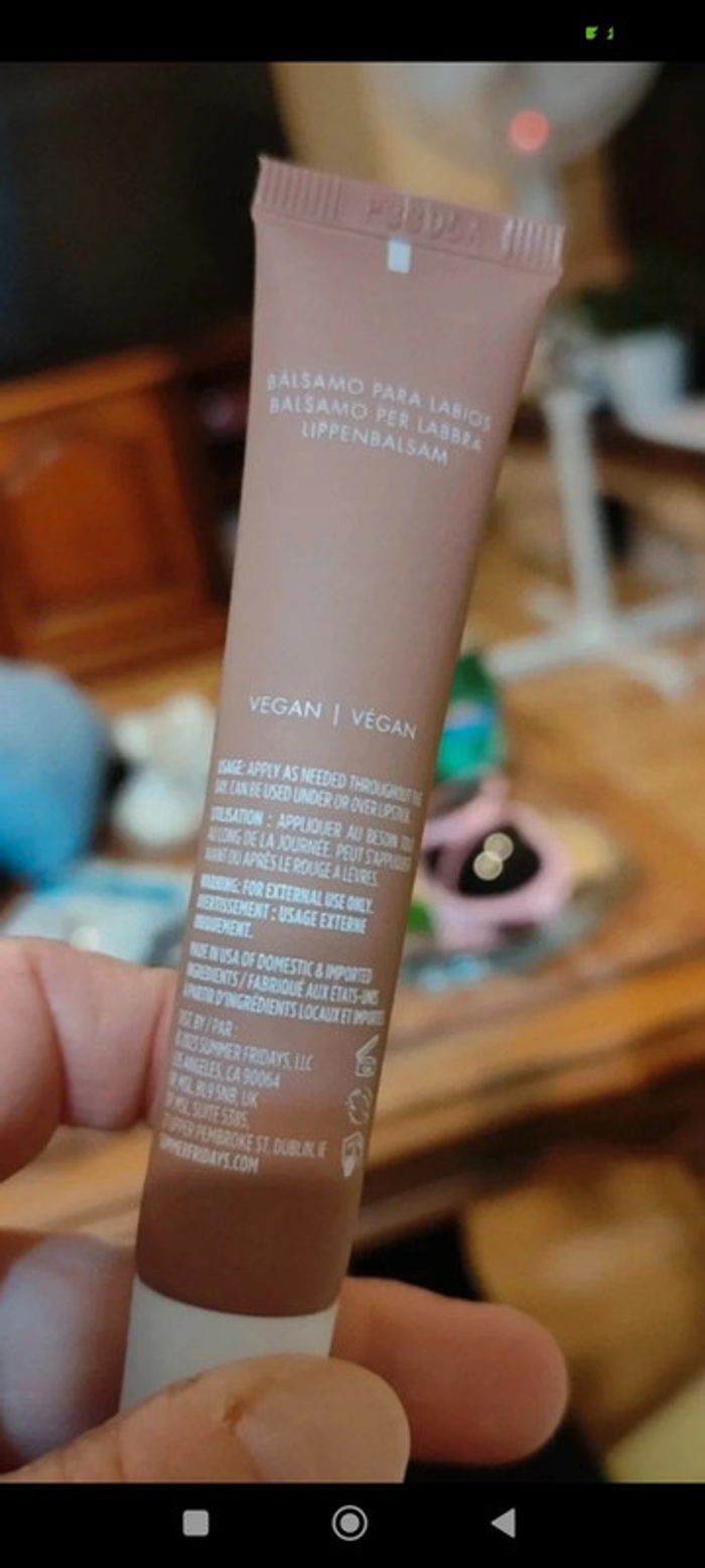 Summer Fridays Lip Butter Balm 
Teinte Vanilla Beige - photo numéro 2