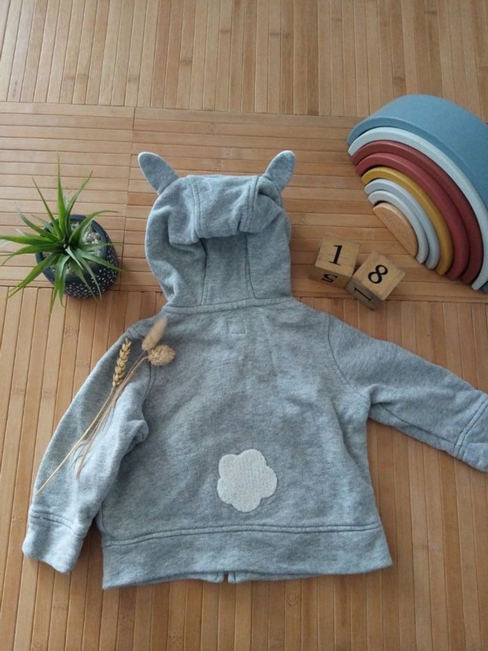 Gilet GAP 18mois lapin - photo numéro 2