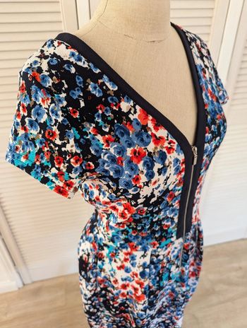 Robe motif floral