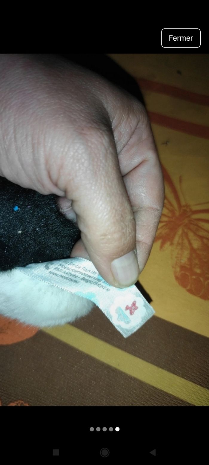 Petite peluche lapin j46 - photo numéro 5