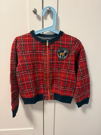 Gilet zippé petit bateau 6 ans