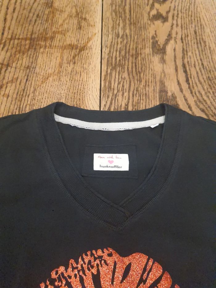 T-shirt de pyjama noir Hunkemöller taille S - photo numéro 9