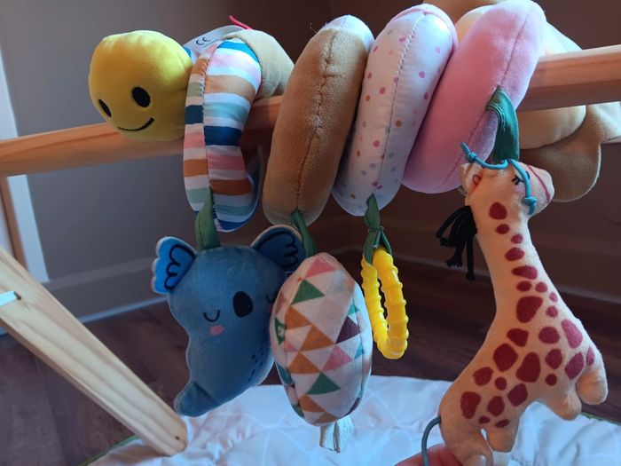 Spirale d'activités bébé- siège auto/ poussette- multicolor - photo numéro 3