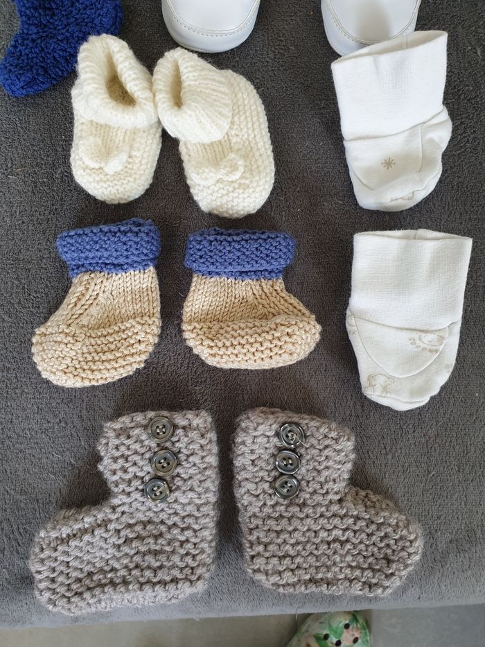 Chaussons et chaussettes bébé - photo numéro 2