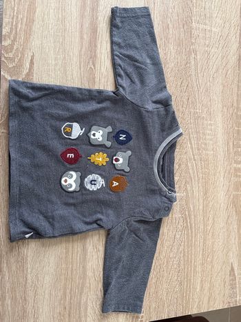 TEE shirt Manches Longues - 3 Mois