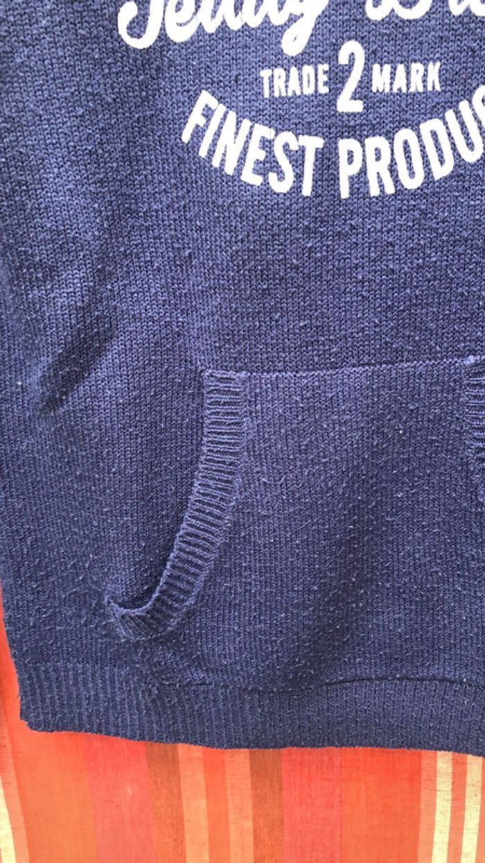 Pull fin à capuche garçon 12 ans - photo numéro 3