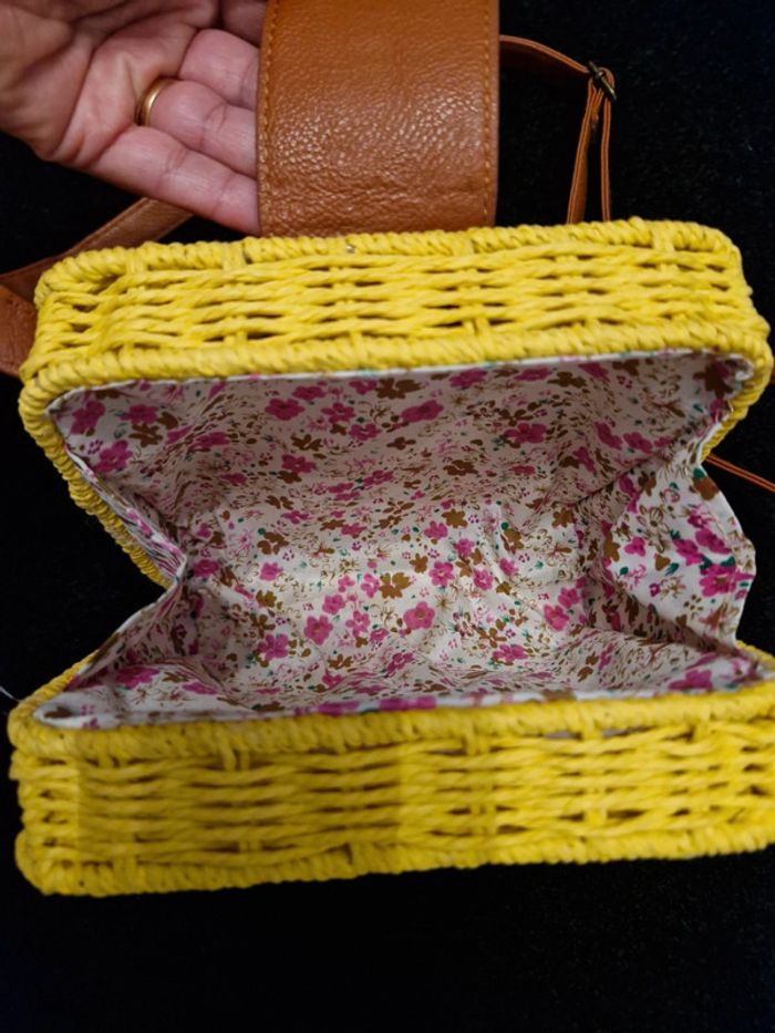 Sac à main en rotin - photo numéro 3