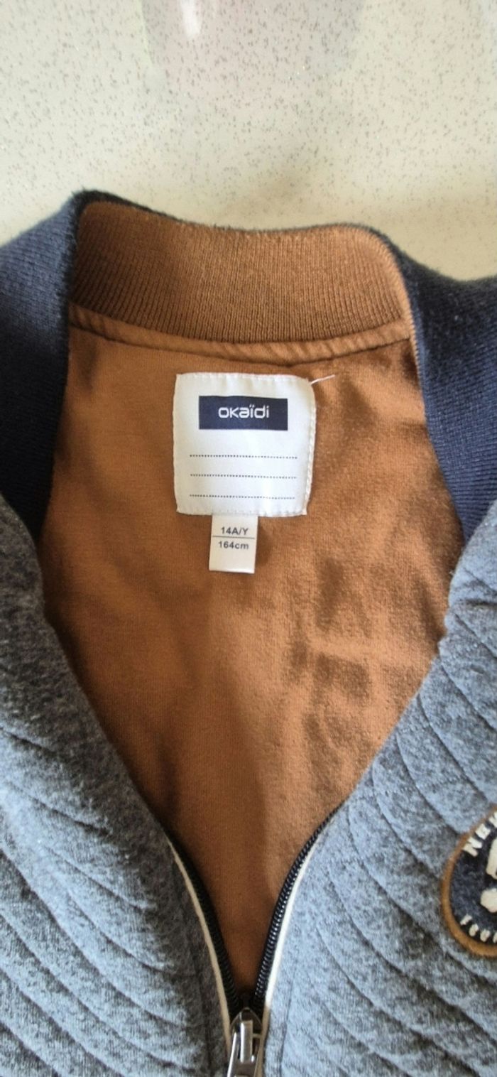 Veste vintage old school okaidi - photo numéro 3