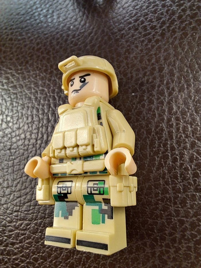Figurine Lego compatible Militaire - photo numéro 2