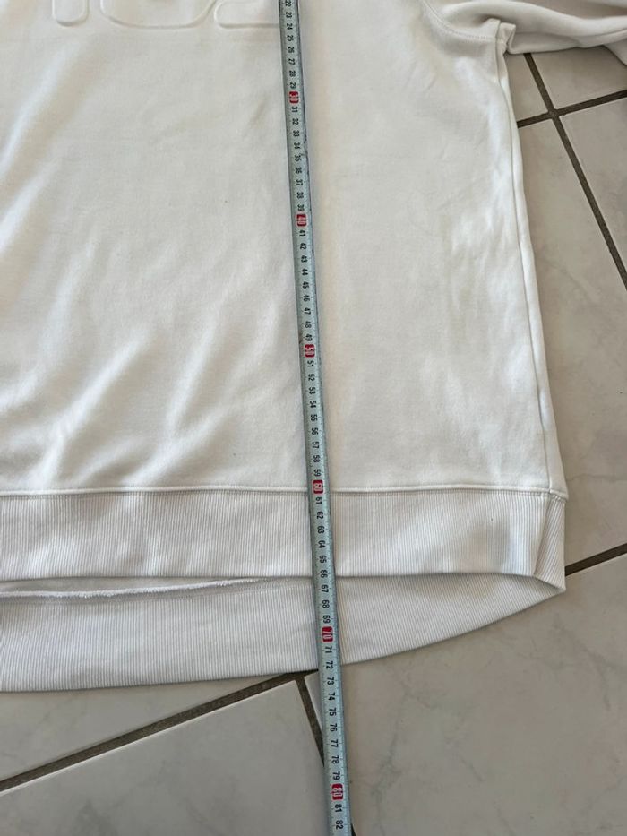 Magnifique pull / sweat FILA vintage sportswear taille XXL couleur blanc. - photo numéro 8