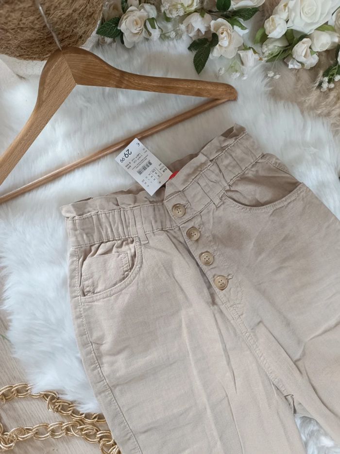 Jolie pantalon taille haute Camaïeu 36 neuf avec étiquette