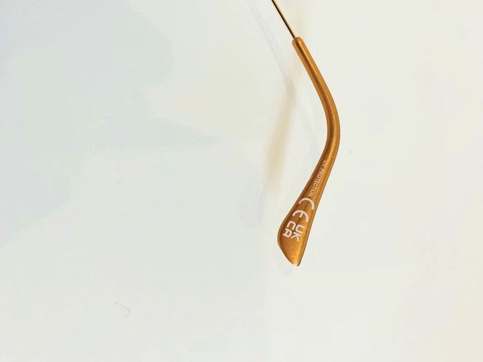 Lunette de soleil femme ovale abricot et dorée verres dégradés UV protection catégorie 2 - photo numéro 4
