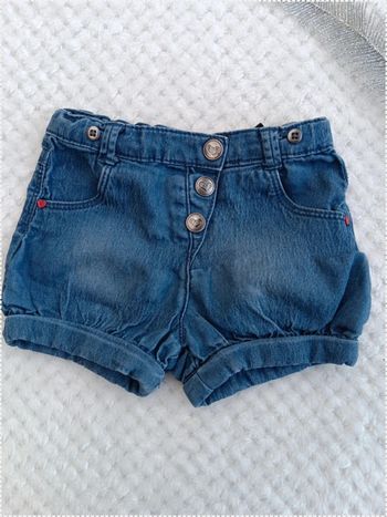 🔸Short Jean Bleu - Tape à l’Œil 12 mois🔸