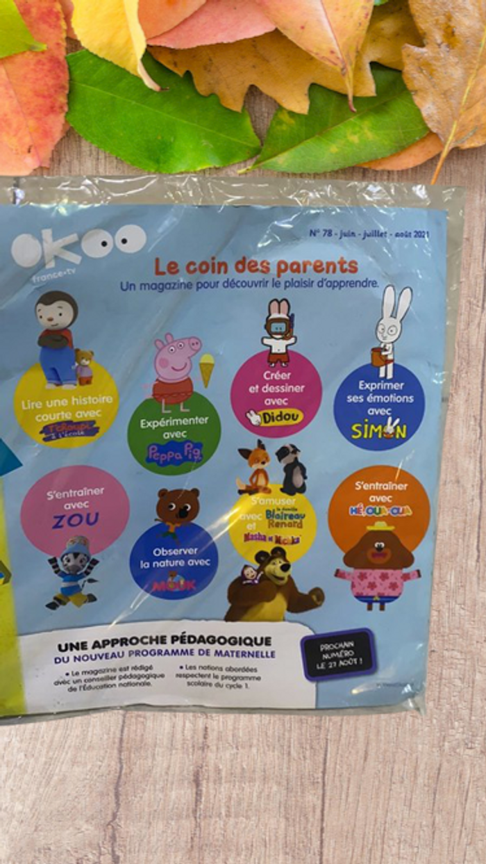 Set de coloriage  Okoo Peppa Pig tchoupi zou ! Histoires jeux activtés  ! - photo numéro 2