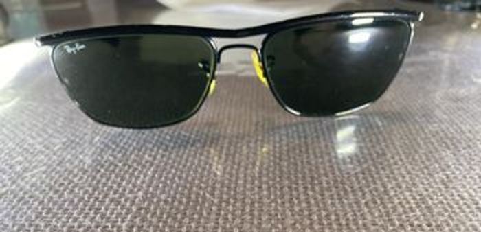 Lunettes de soleil Ray Ban Olympian Black Noir made in usa B&L Bauschlomb vintage 11 DLX - photo numéro 11