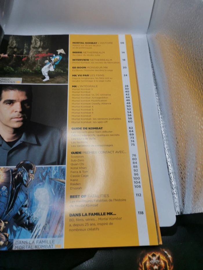 Steelbook + Book special mortal kombat X - photo numéro 4