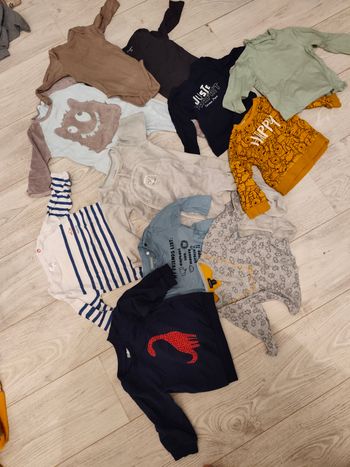 Lot vêtements hiver 9 mois