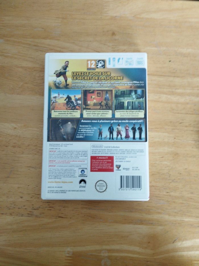 Jeu de Wii Les aventures de tintin - photo numéro 2