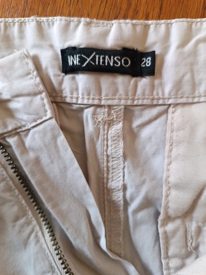 Bermuda beige In Extenso 38 - photo numéro 4