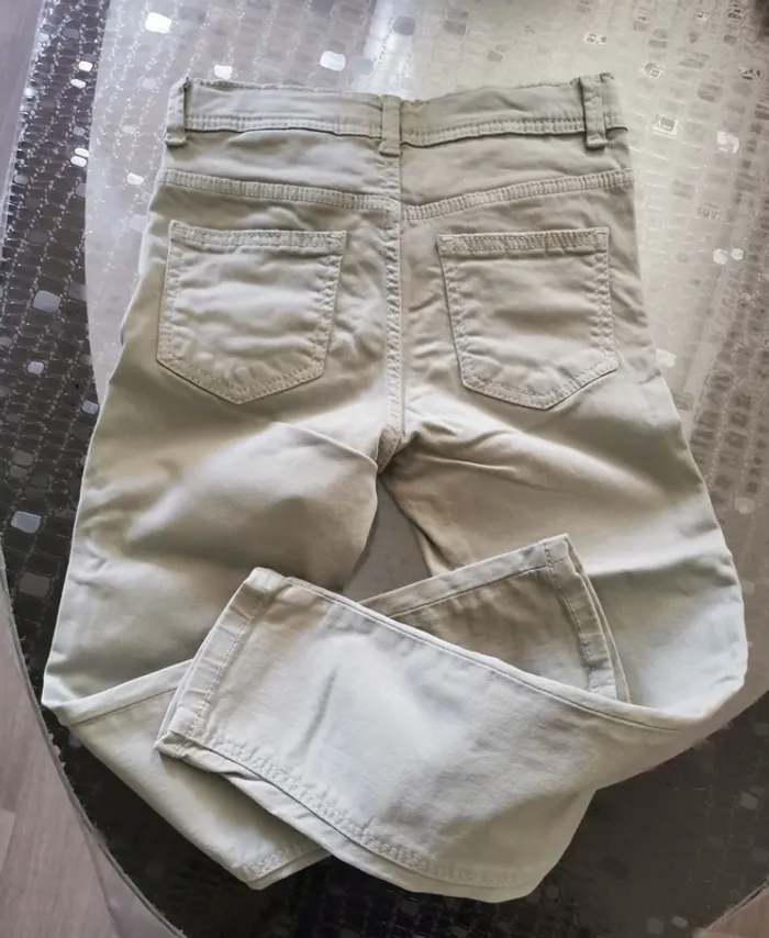 Jean skinny vert /gris - photo numéro 2