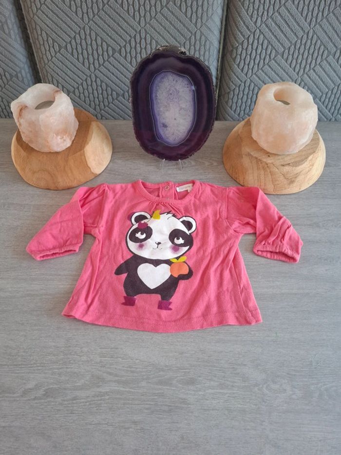 t-shirt manche longue 3 mois