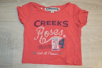 Tee shirt court manches courtes Creeks 3 ans