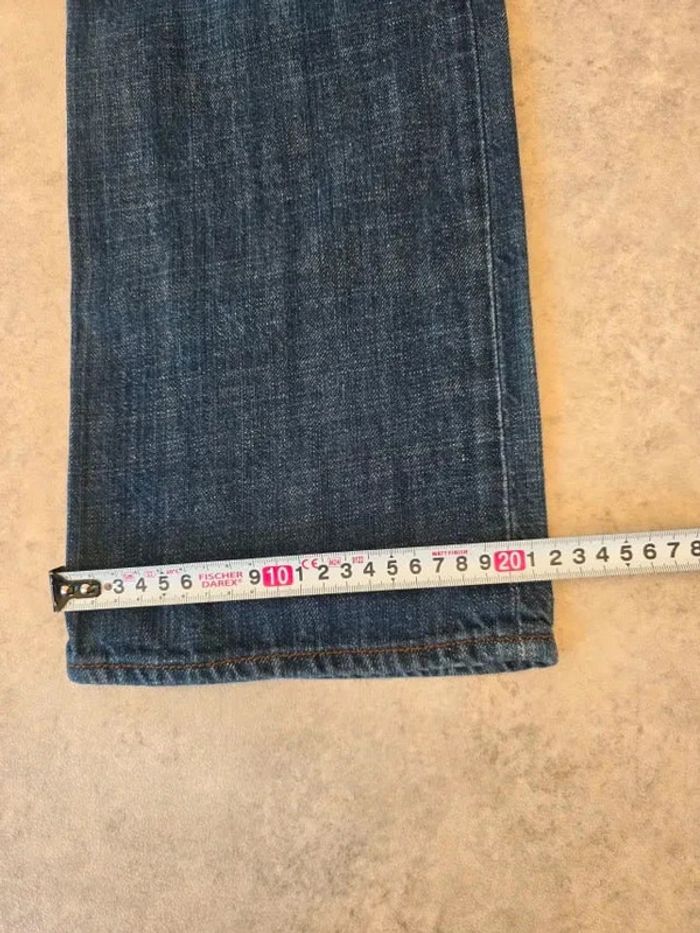 Jeans Levi's 514 W33 FR42 L30 coupe droite bleu Homme Men pan297b - photo numéro 6