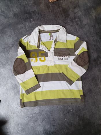 Polo manches longues garçon 6 ans orchestra très bon état