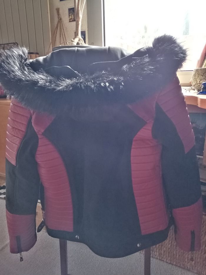 Joli manteau femme moto - photo numéro 4