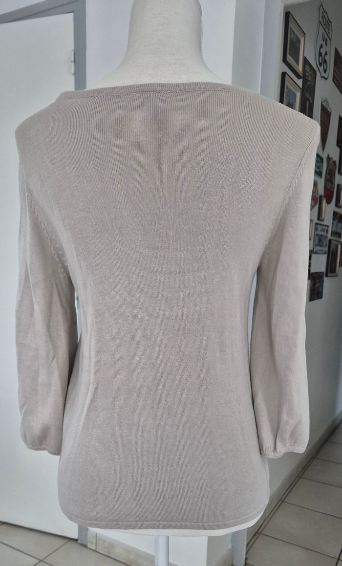 Gilet beige - photo numéro 3