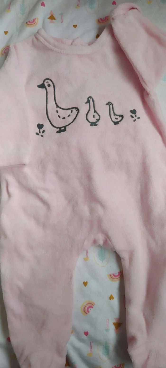 Lot 4 pyjamas 3 mois séparable - photo numéro 2
