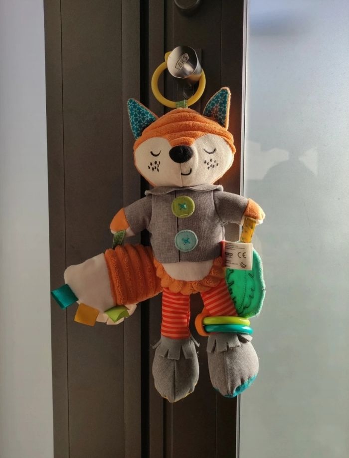 Peluche d'éveil Renard Infantino - photo numéro 5