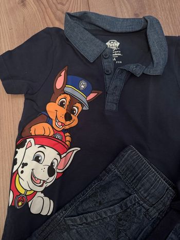 Ensemble été Pat Patrouille C&A 3 ans 