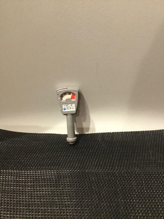 Playmobil borne parcmètre horodateur vintage pièces détachées 3988 - photo numéro 2