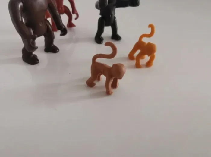 Playmobil lot animaux chimpanzé singe singe de pirate - photo numéro 2
